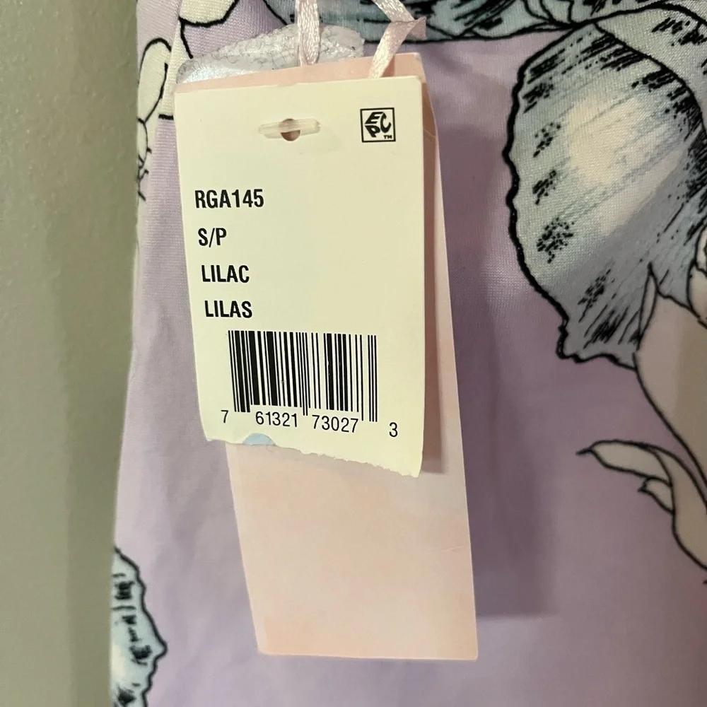 NWT Linea Donatella Purple Palm Garden Cami